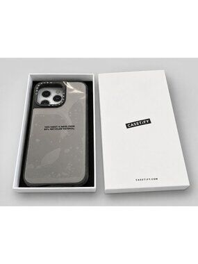 CASETiFY‎ Mirror Case for iPhone 15 Pro Silver Black MagSafe Drop Protection